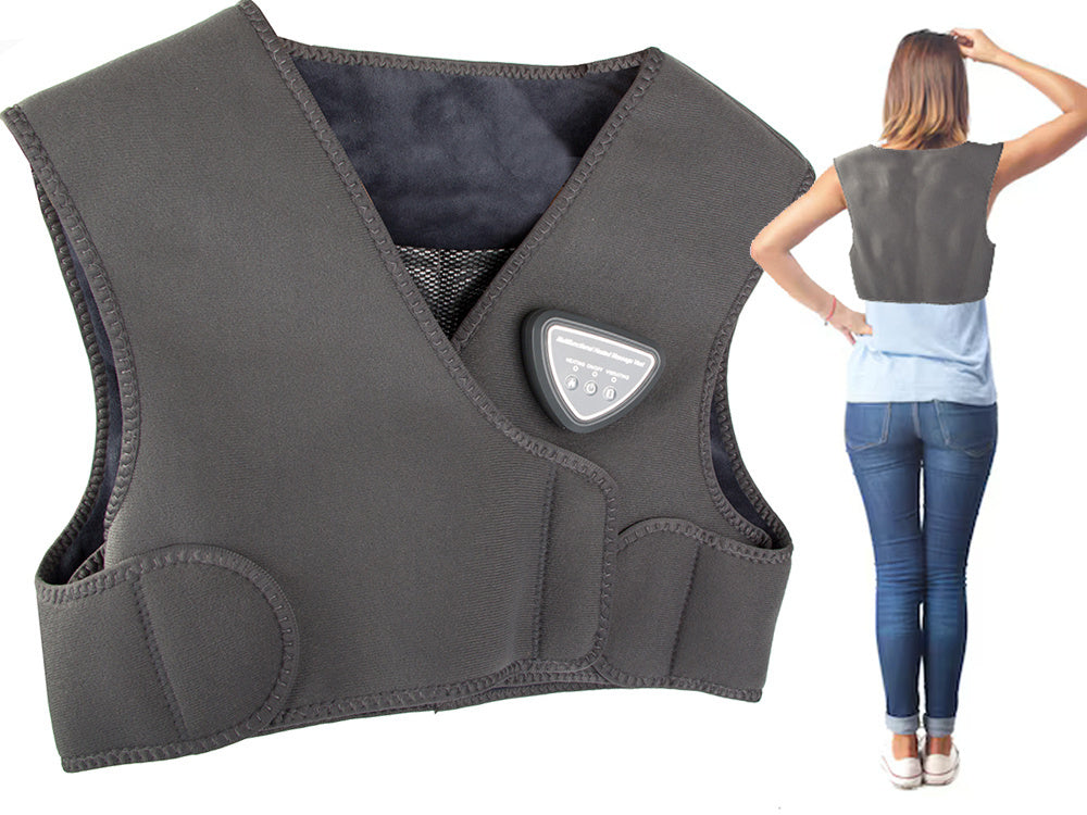 Elektrinis šildymas liemenė bevielis nugaros masažuoklis usb