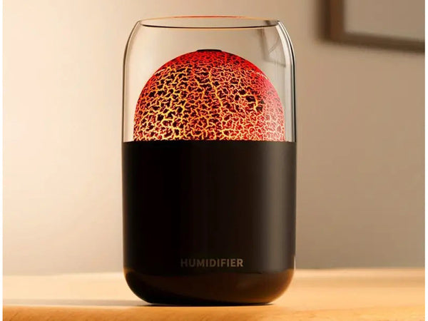 Oro drėkintuvas difuzorius aromaterapija vadovaujama apšvietimas ultragarso