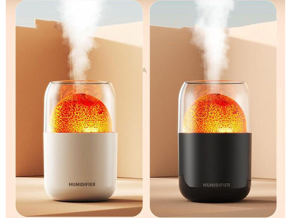 Oro drėkintuvas difuzorius aromaterapija vadovaujama apšvietimas ultragarso