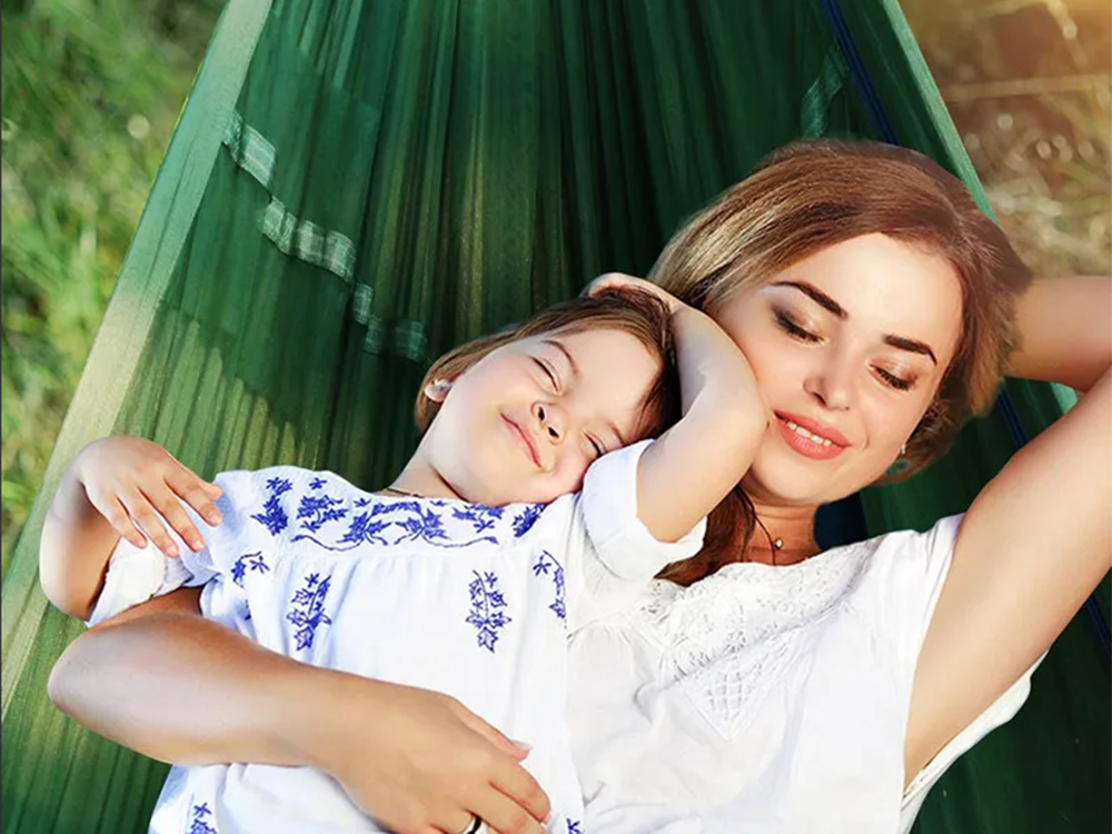 Hamakas su tinkleliu nuo uodų turistinis kempingas kabančios virvės maišas lengvas dangtelis