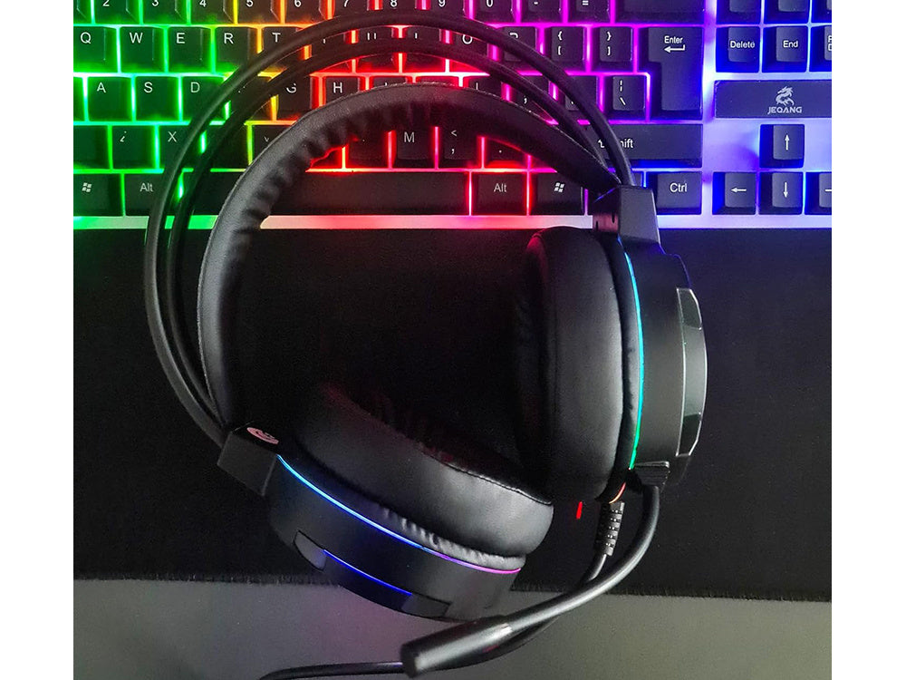 Laidinės žaidimų ausinės su mikrofonu 5.1