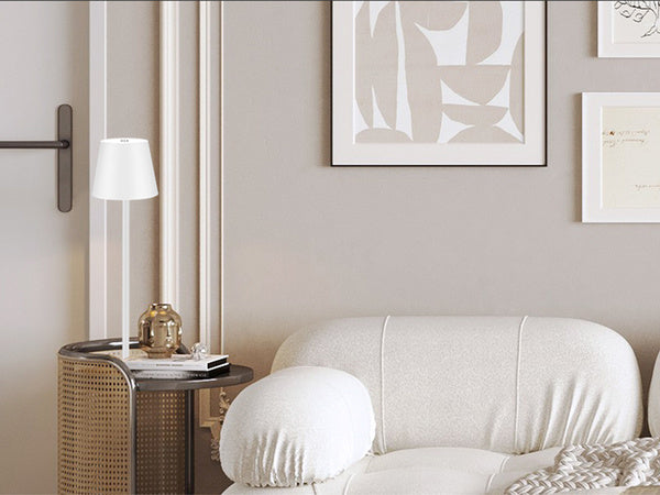 Stalo naktinė lemputė lietimui jautri lempa 3 žingsnių aukštas belaidis usb, Baltas, Szín, Fehér