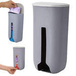 Šiukšliadėžė maišeliams virtuvės maišelių organizatorius prie sienos, Pilka, Szín, Szürke