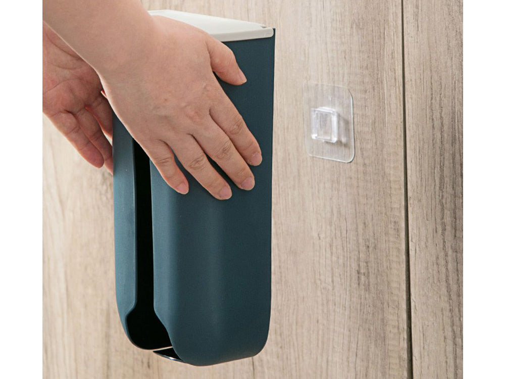 Šiukšliadėžė maišeliams virtuvės maišelių organizatorius prie sienos, Pilka, Szín, Szürke