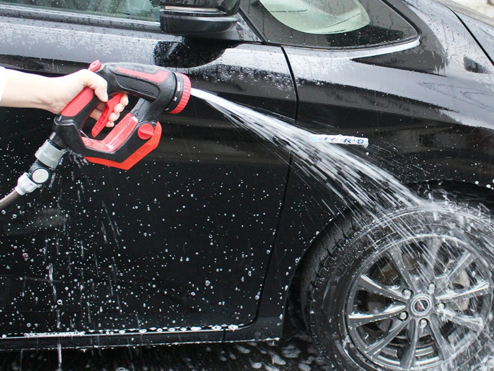 Automobilių plovimo pistoleto putų bakas po žarna 8 režimai