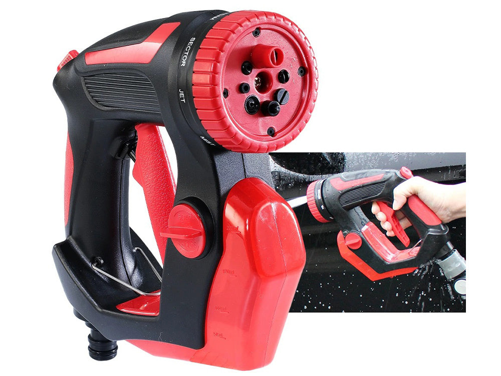 Automobilių plovimo pistoleto putų bakas po žarna 8 režimai