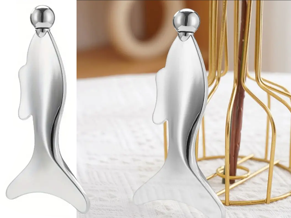 Metalinis masažuoklis plokštelė kūno kamuolys šaltas nerūdijančio plieno