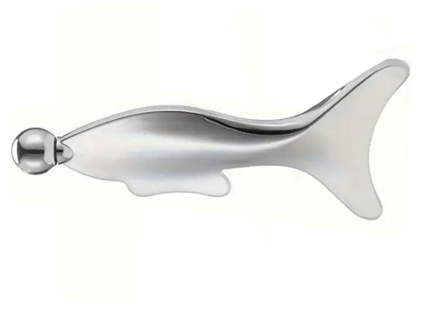 Metalinis masažuoklis plokštelė kūno kamuolys šaltas nerūdijančio plieno