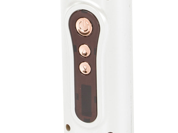 Plaukų tiesinimo šepetys 2in1 elektrinis belaidis, Baltas, Szín, Fehér