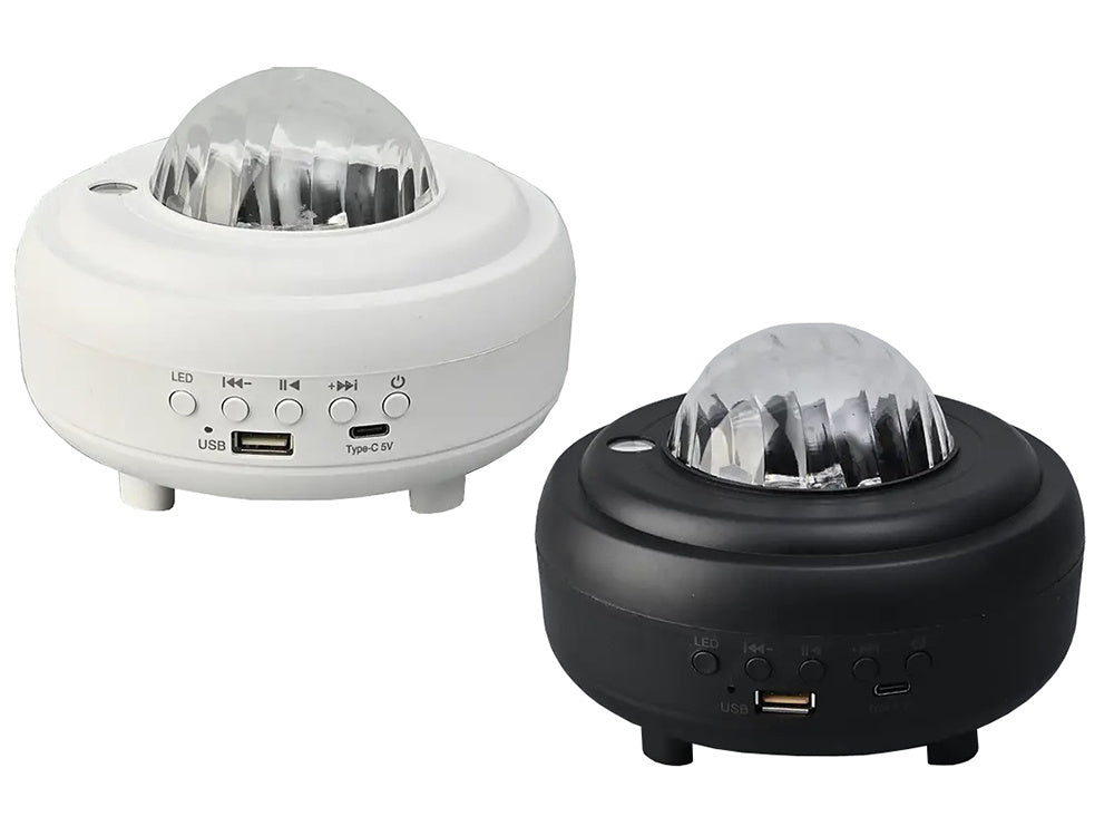 Vadovaujama naktinė šviesa žvaigždžių projektorius aurora dangaus projektorius "bluetooth" garsiakalbis