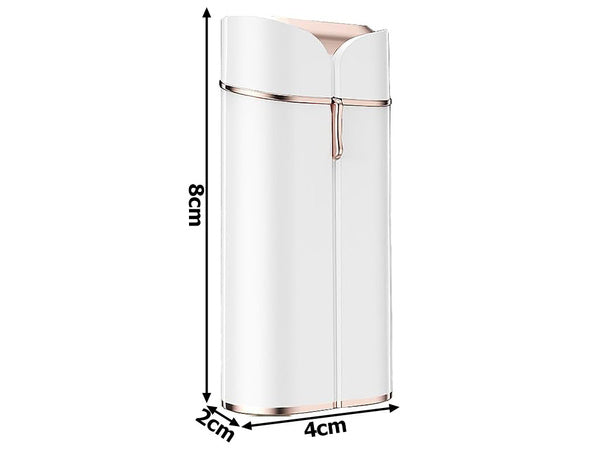 Moteriškas bikinio kūno skustuvas depialtor 2 diskų baterijos