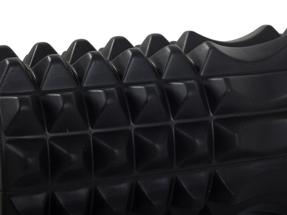 Nugaros masažo volelis kojų masažo volelis crossfit joga fit masažo volelis su pagalvėlėmis, Juoda, Szín, Fekete