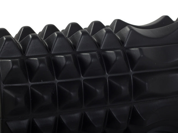 Nugaros masažo volelis kojų masažo volelis crossfit joga fit masažo volelis su pagalvėlėmis, Juoda, Szín, Fekete