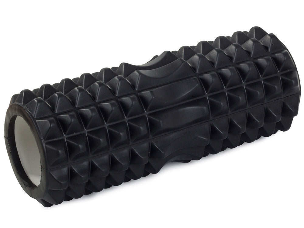 Nugaros masažo volelis kojų masažo volelis crossfit joga fit masažo volelis su pagalvėlėmis, Juoda, Szín, Fekete