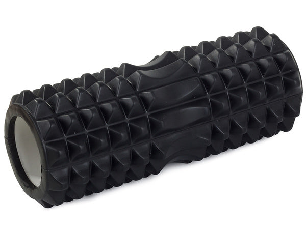 Nugaros masažo volelis kojų masažo volelis crossfit joga fit masažo volelis su pagalvėlėmis, Juoda, Szín, Fekete