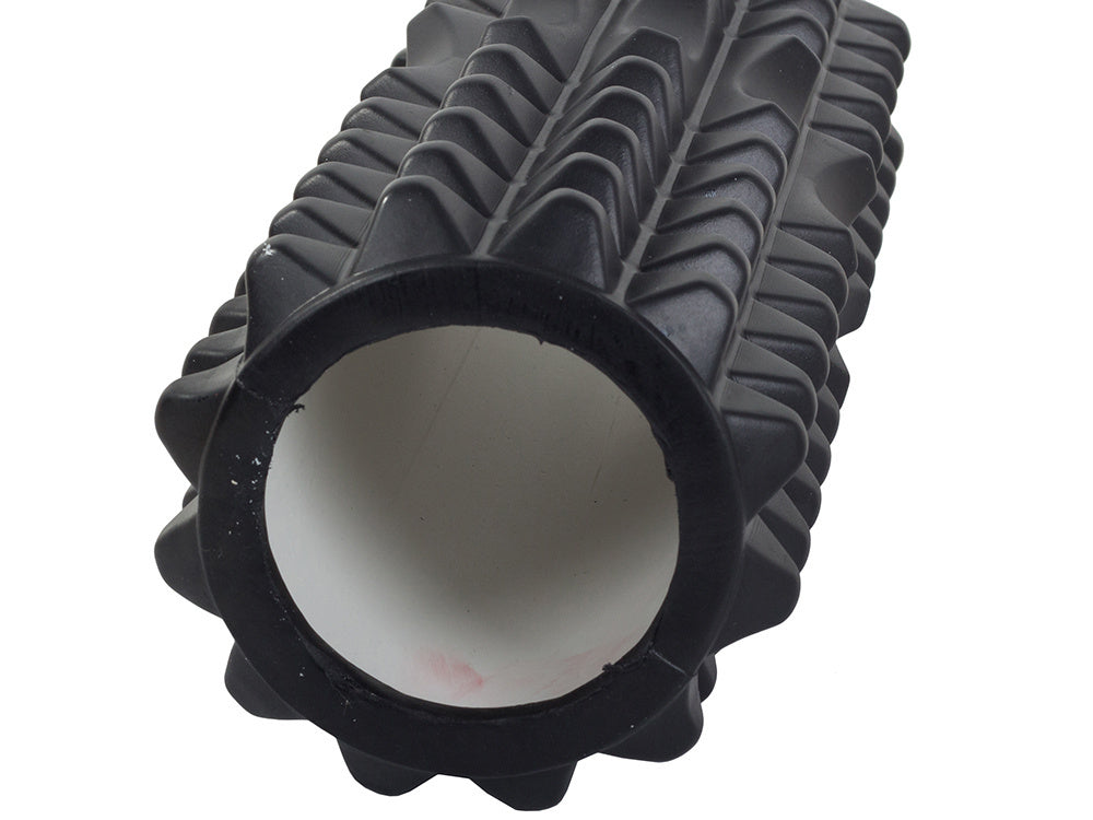 Nugaros masažo volelis kojų masažo volelis crossfit joga fit masažo volelis su pagalvėlėmis, Juoda, Szín, Fekete