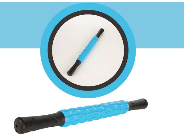 Masažo volelis nugaros skausmui gydyti besisukantis 360 kūno volelis nugaros skausmui malšinti, Mėlyna, Szín, Kék