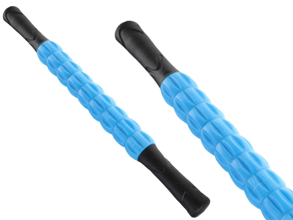 Masažo volelis nugaros skausmui gydyti besisukantis 360 kūno volelis nugaros skausmui malšinti, Mėlyna, Szín, Kék