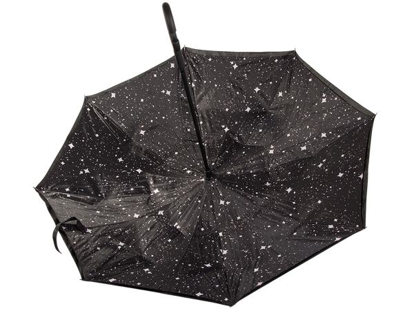 Skėtis apverstas sulankstomas skėtis apverstas stiprios vielos tvirtas stovintis, Juoda, Szín, Fekete