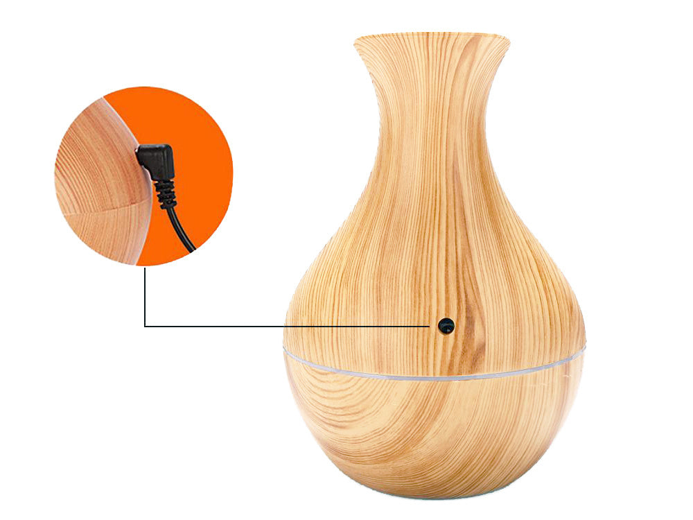 Oro drėkintuvas aromato difuzorius aromaterapija rgb apšvietimas usb