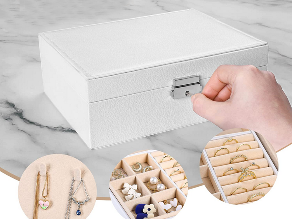 Skrynios organizatorius papuošalų dėžutė elegantiška raktų dėžutė