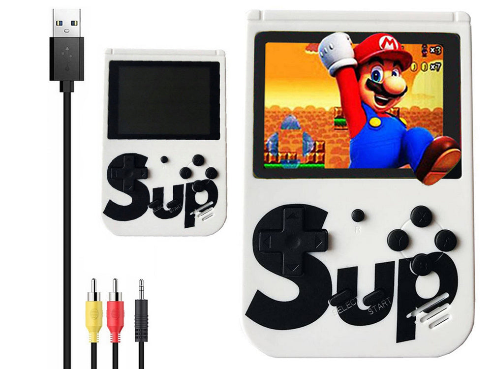 Retro mini nešiojamoji konsolė 400 žaidimų 3.0 tv žaidimų dėžutė žaidimai nuotolinio valdymo pultelis