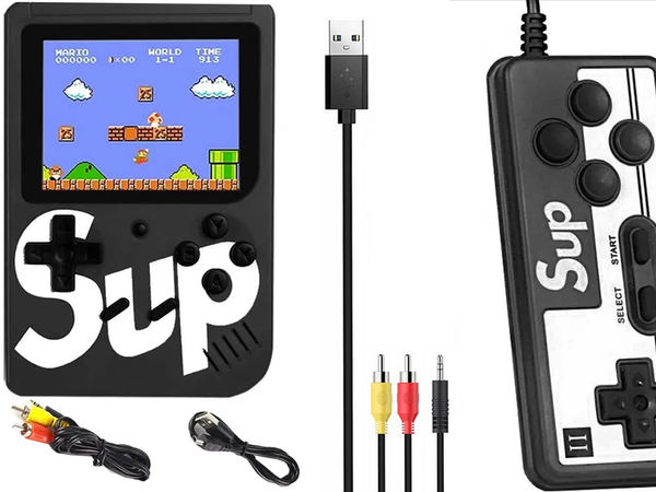 Retro mini nešiojamoji konsolė 400 žaidimų 3.0 tv žaidimų dėžutė žaidimai nuotolinio valdymo pultelis
