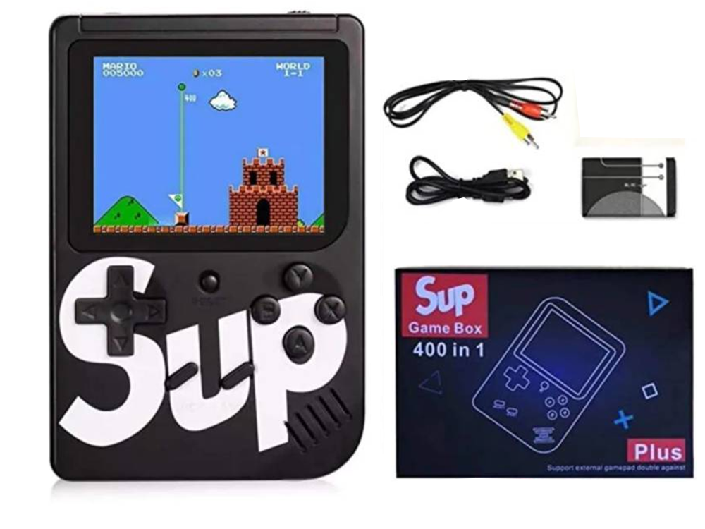 Mini konsolė nešiojamasis retro žaidimas 400 žaidimų 3.0 tv žaidimų dėžutė žaidimai