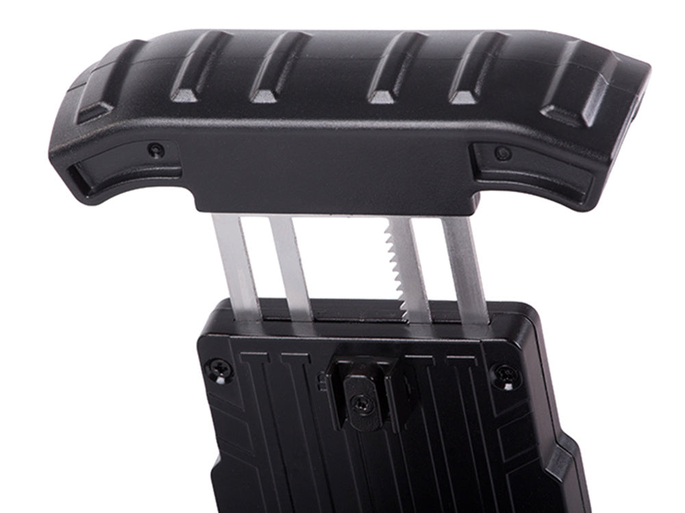 Nuo smūgių apsaugotas dviračio vairo telefono laikiklis