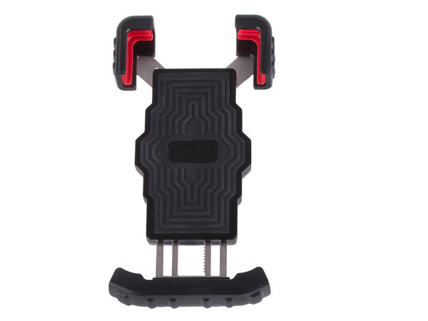 Nuo smūgių apsaugotas dviračio vairo telefono laikiklis