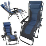 Sodo paplūdimio gultas sulankstomas pagalvėlė gravitacija sustiprinta minkšta, Mėlyna, Szín, Kék