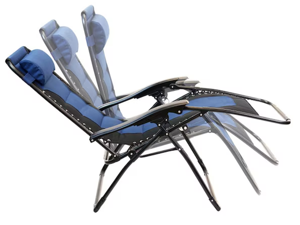 Sodo paplūdimio gultas sulankstomas pagalvėlė gravitacija sustiprinta minkšta, Mėlyna, Szín, Kék