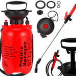 Slėginis purkštuvas sodo rankinis purkštuvas ilgas lancetas 5l diržas