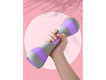 Fitneso hanteliai reguliuojami 2 x 2 kg 2 vienetų reguliuojamo svorio rinkinys, Violetinė, Szín, Lila