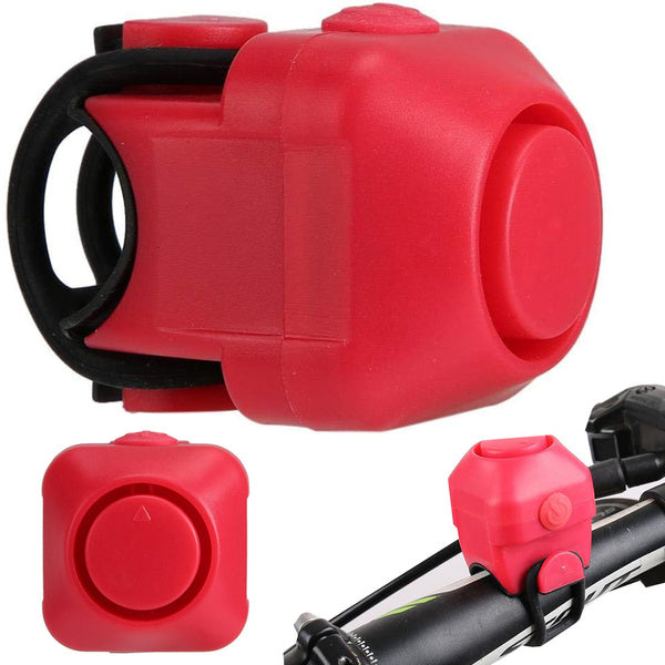 Dviračio skambutis elektroninis garsinis signalas garsus 130 db dviračių pavojaus sirena, Raudona, Szín, Piros