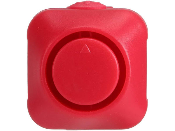 Dviračio skambutis elektroninis garsinis signalas garsus 130 db dviračių pavojaus sirena, Raudona, Szín, Piros