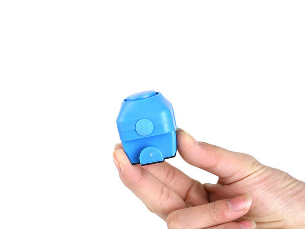 Dviračio skambutis elektroninis garsinis signalas garsus 130 db dviračių pavojaus sirena, Mėlyna, Szín, Kék