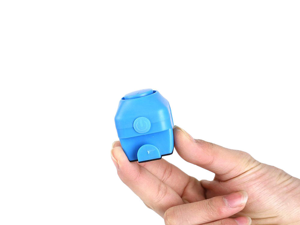 Dviračio skambutis elektroninis garsinis signalas garsus 130 db dviračių pavojaus sirena, Mėlyna, Szín, Kék