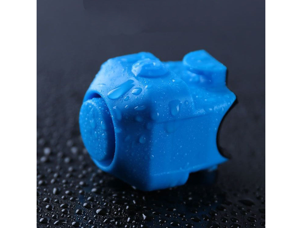 Dviračio skambutis elektroninis garsinis signalas garsus 130 db dviračių pavojaus sirena, Mėlyna, Szín, Kék