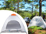 Lauko kempingo palapinės tinklelis nuo uodų 2 asmenims