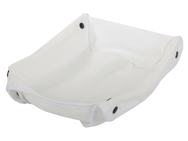 Palėpės metalinis vielos krepšelis virtuvėje vaisiams duonai su pamušalu