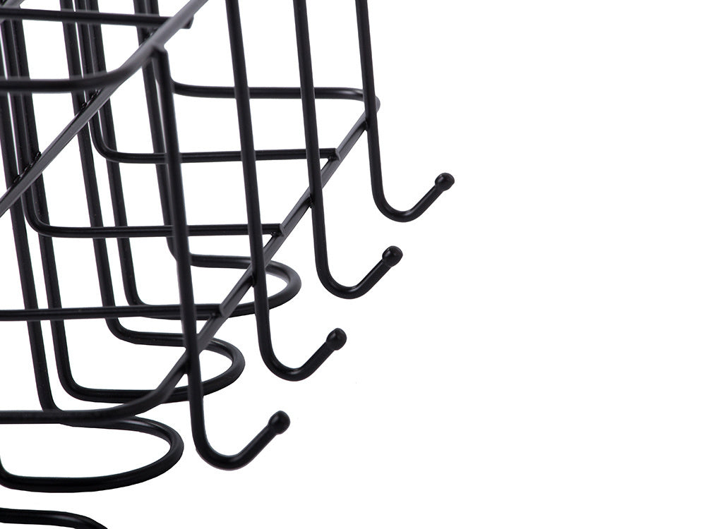 Metalinis laikiklis 4 skėčiams su 4 kabliukais metalinis organizatorius