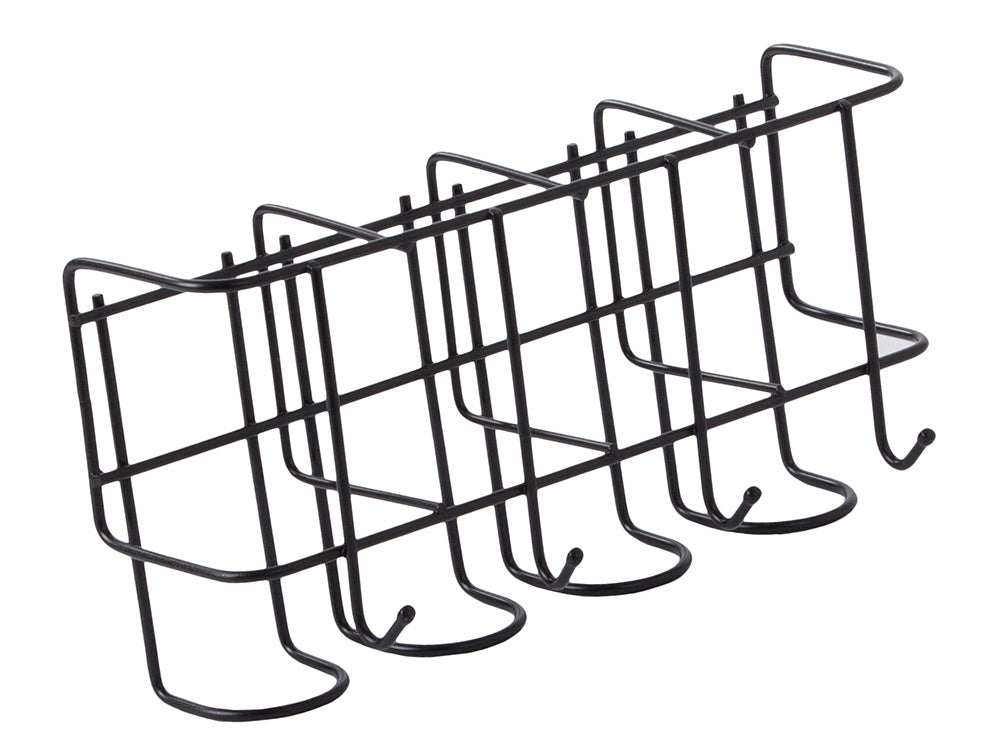 Metalinis laikiklis 4 skėčiams su 4 kabliukais metalinis organizatorius