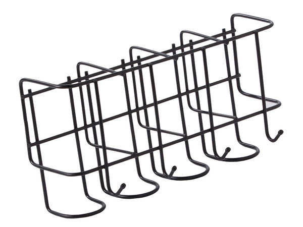 Metalinis laikiklis 4 skėčiams su 4 kabliukais metalinis organizatorius