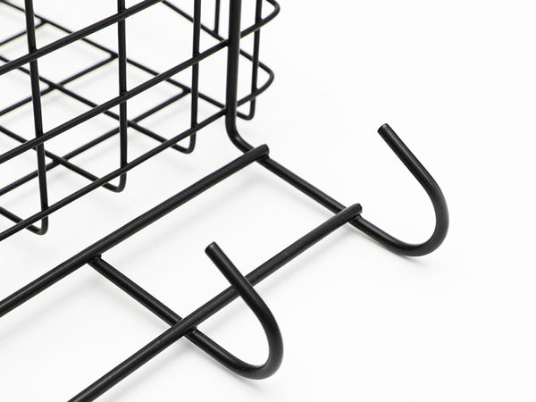 Lentyna virtuvės organizatorius konteineris palėpės pakabukas 3 x kabliukai rankenos