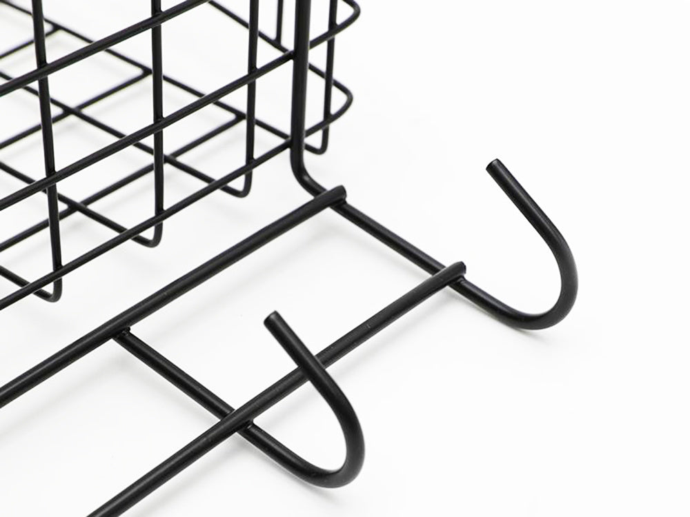 Lentyna virtuvės organizatorius konteineris palėpės pakabukas 3 x kabliukai rankenos