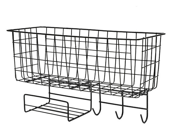 Lentyna virtuvės organizatorius konteineris palėpės pakabukas 3 x kabliukai rankenos
