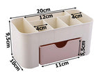 Skrynelė kosmetikos organizatorius papuošalų stalčius šepetėlio laikiklis, Rožinė, Szín, Rózsaszín