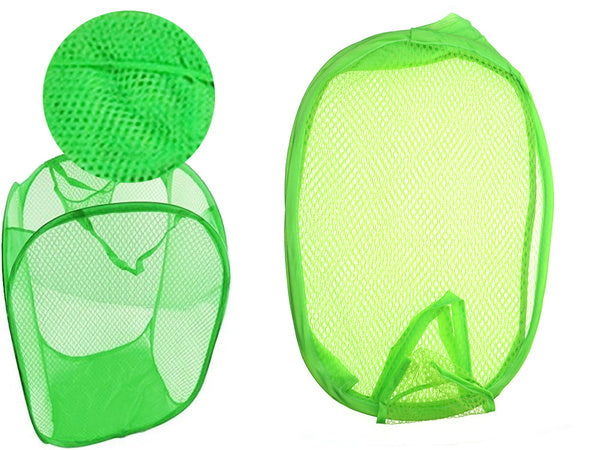 Sulankstomas skalbinių krepšys žaislų laikiklis didelis saugojimo konteineris, Žalia, Szín, Zöld