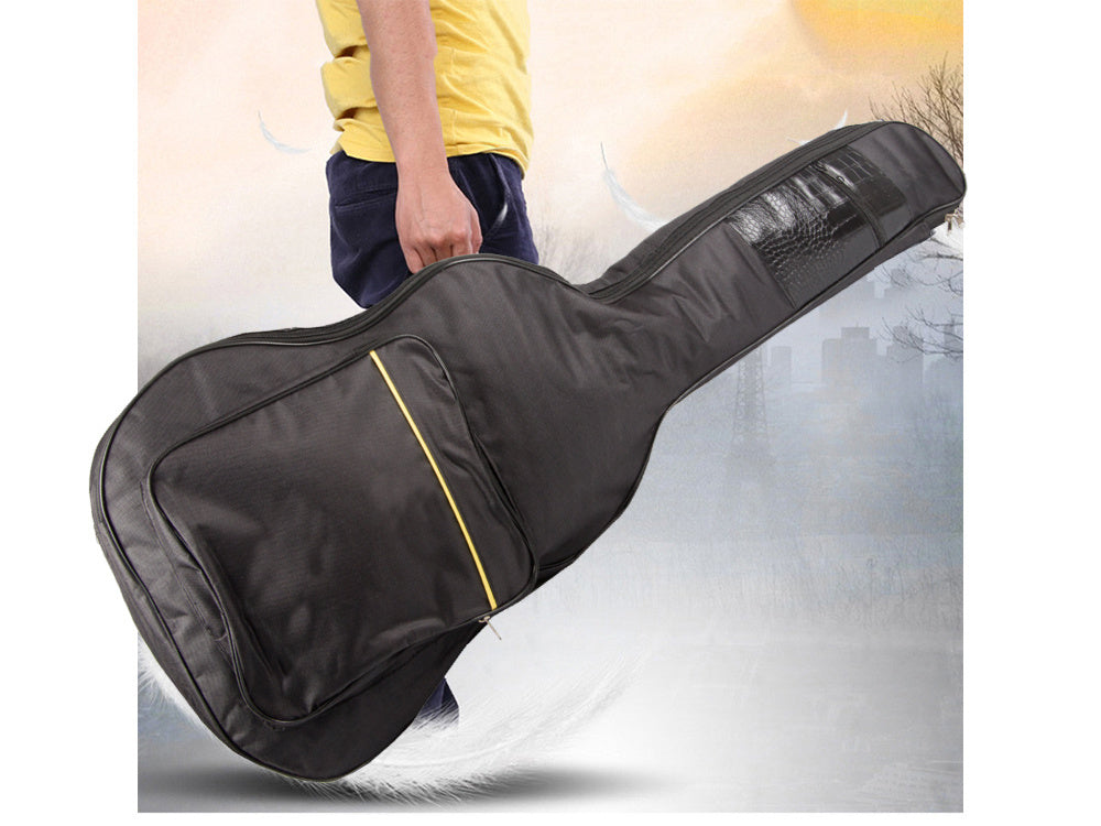 Akustinės klasikinės gitaros dėklas su kišenėmis petnešomis gitaros laikiklis